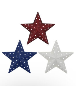 Red White Blue Stars Wall Hanging